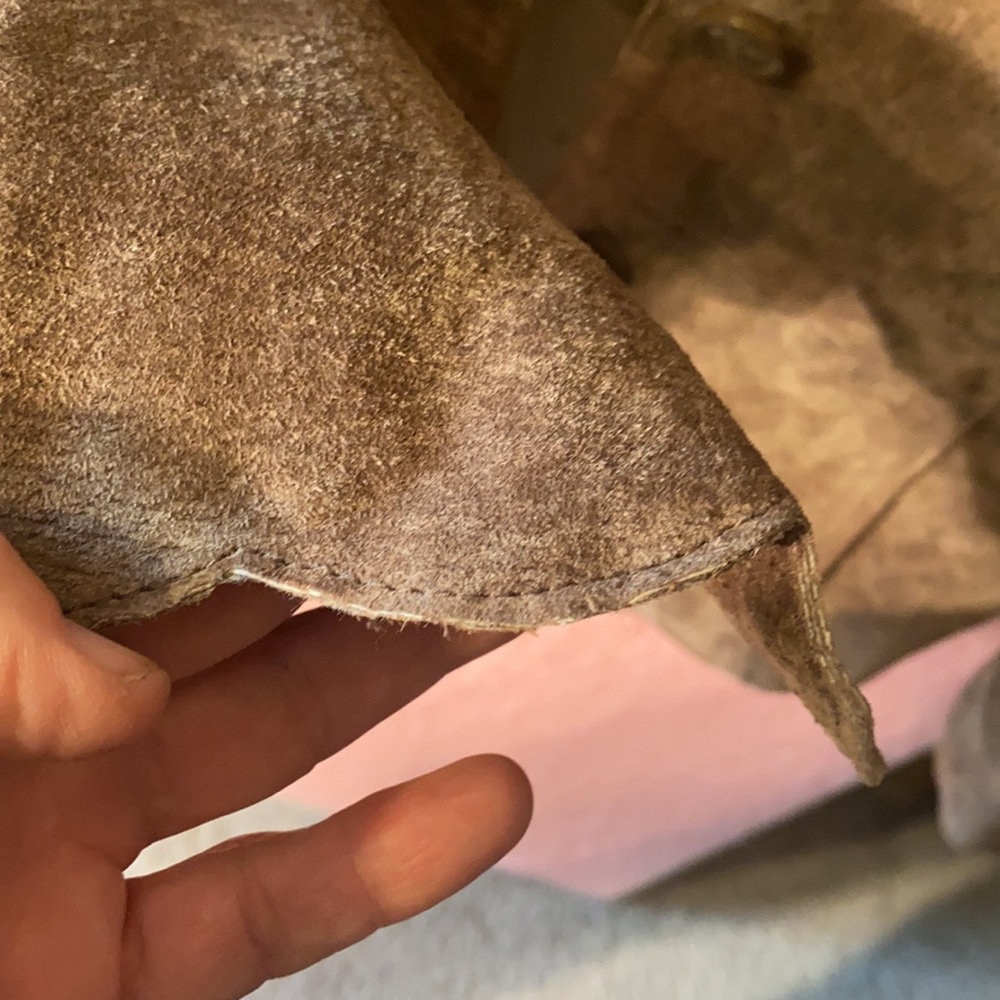 Bamboo Trader Suede Jacket. Size Medium. - image 8